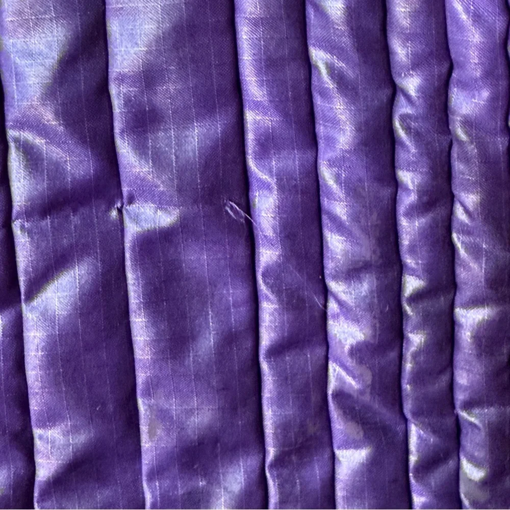 Prada Purple Nylon Leather Two-Way Bag - Picture 6 of 16